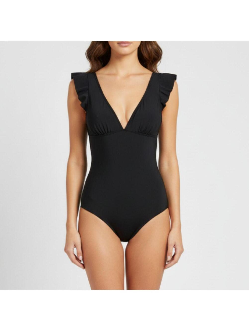 Women's Black Swimsuit-one-piece